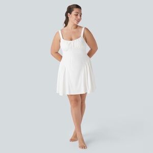 HALARA “Play It My Way” Classic White Skort Dress 🤍 | NWT | Size 3XL